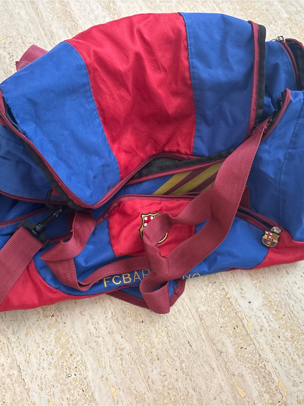 FCB Barcelona soccer duffle bag